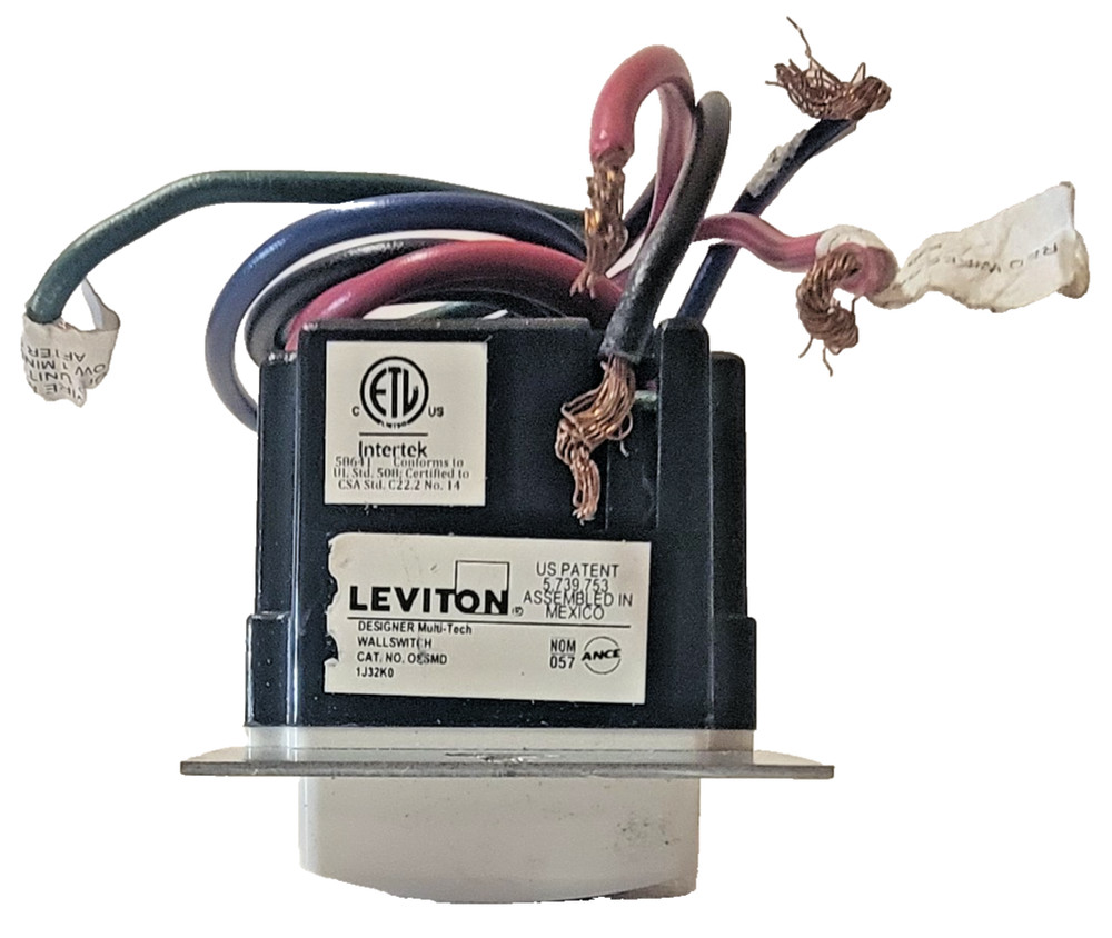 Leviton Decora OSSMD-GDW Multi-Tech Dual Relay Sensor