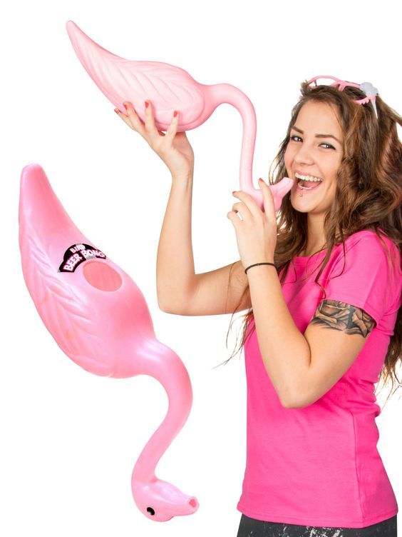 Flamingo Beer Bong Bird Beer Bong Tailgate Funnel Headrush FREE SHIPPING