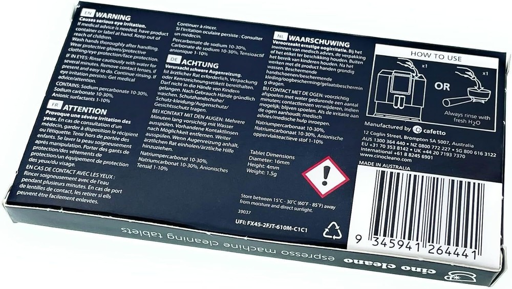Espresso Machine Cleaning Tablets (8 Count (Pack of 1))