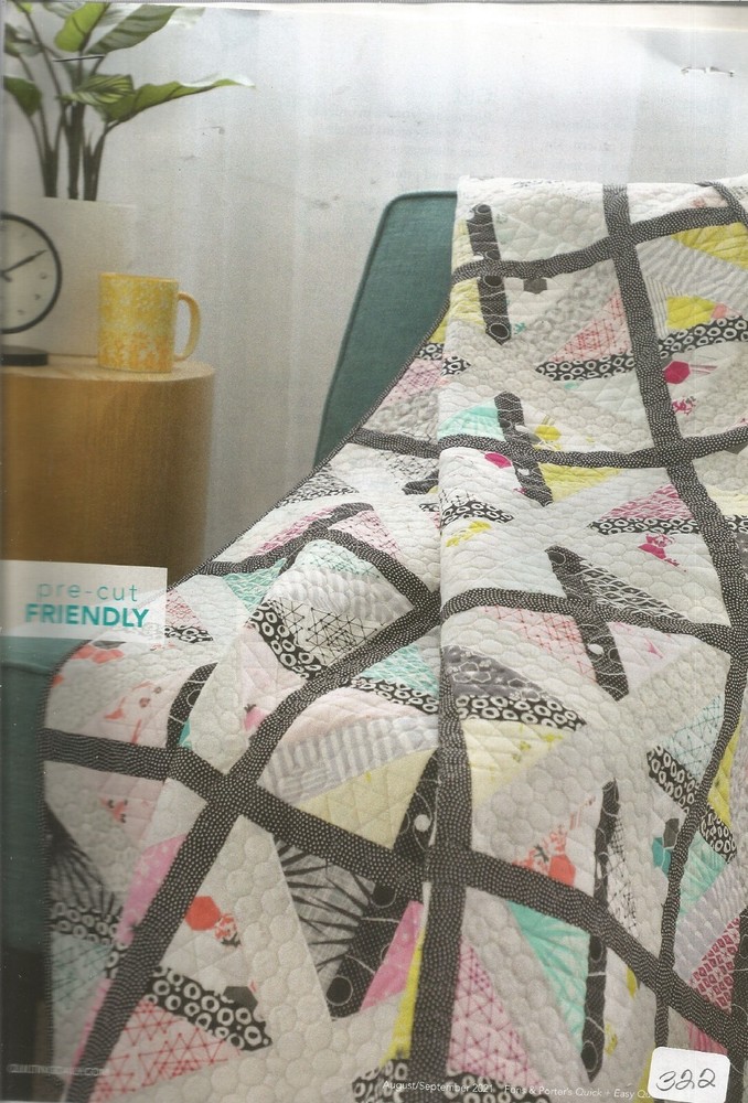 B0234 JACKS CRISSCROSS QUILT PATTERN/INSTRUCTIONS