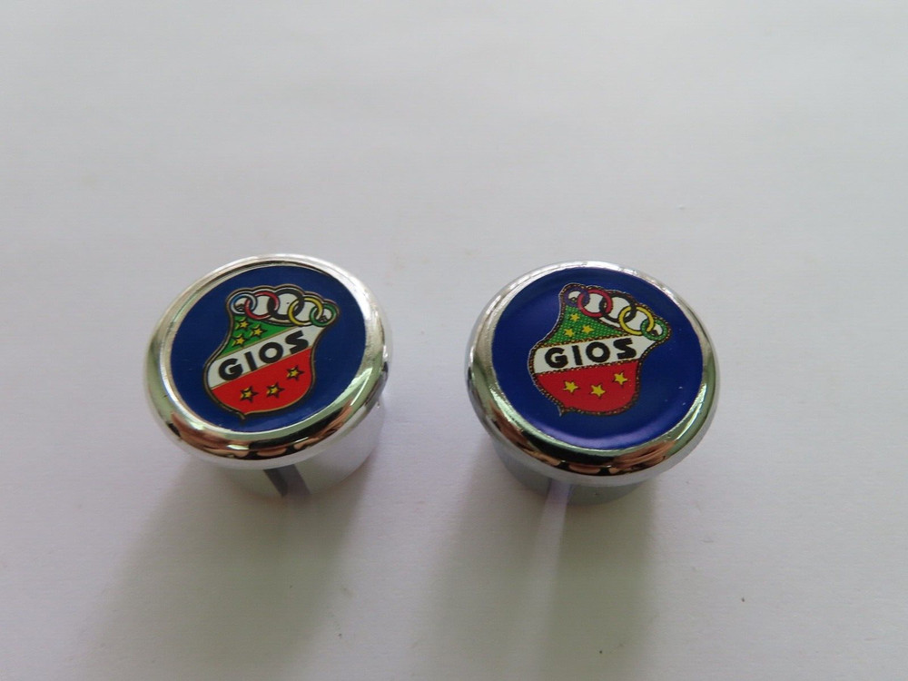 Vintage Gios handlebar end cap set