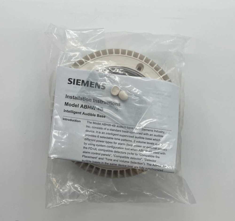 Siemens ABHW-4B Audible Base