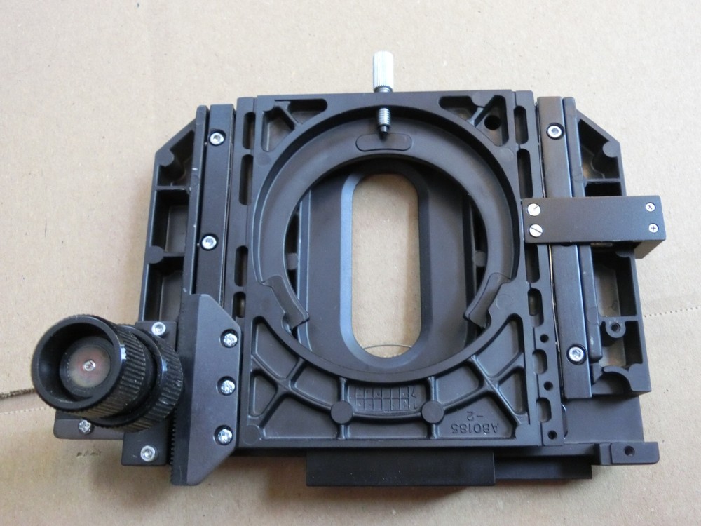 Olympus Microscope BH2 XY Sample Stage used for FTIR Microscope SpectraTech
