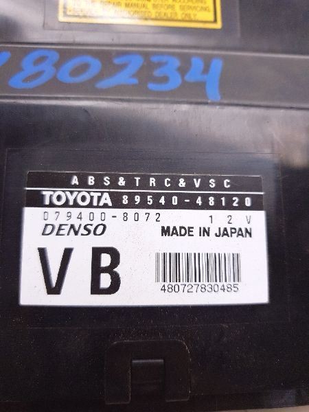 00-02 LEXUS RX300 ABS COMPUTER CONTROL MODULE ECM ASSEMBLY