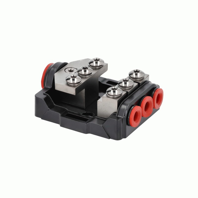 METRA T-SPEC VFDB3 / 3-POSITION MANL FUSED DISTRIBUTION BLOCK **NEW**