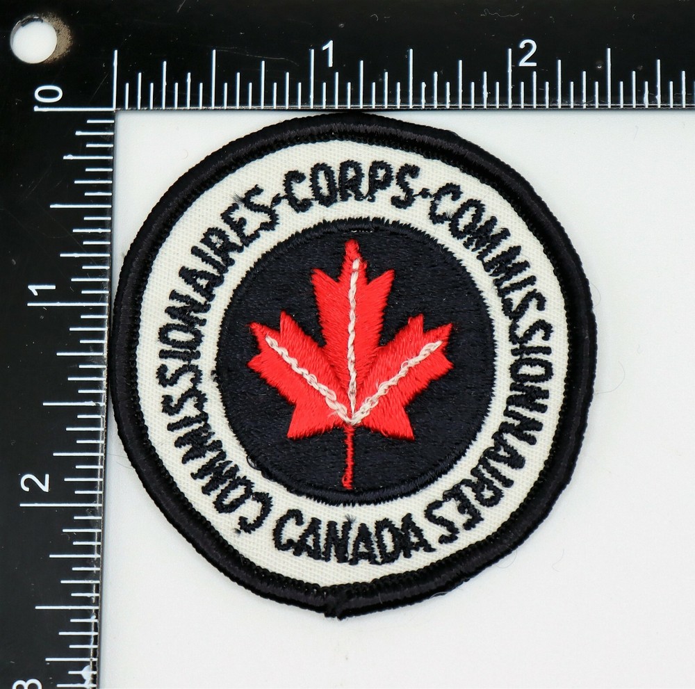 CANADA COMMISSIONAIRES CORPS PATCH Small Size Original