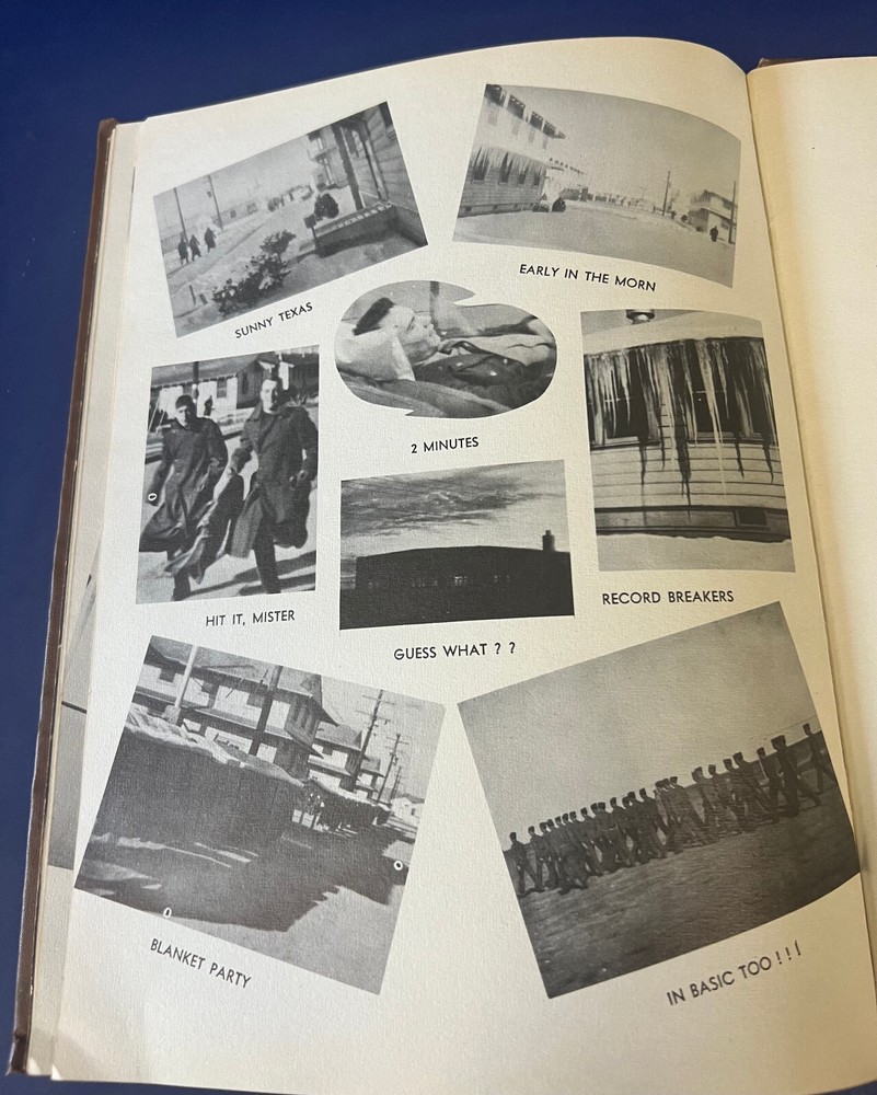 GODFELLOW ARMY AIR FIELD CLASS BOOK 44 E- BASIC FLT. TRAINING