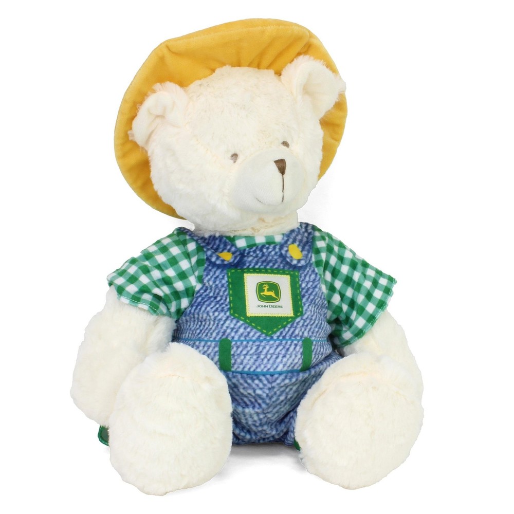 John Deere Farmer Bear Plush Animal 97070