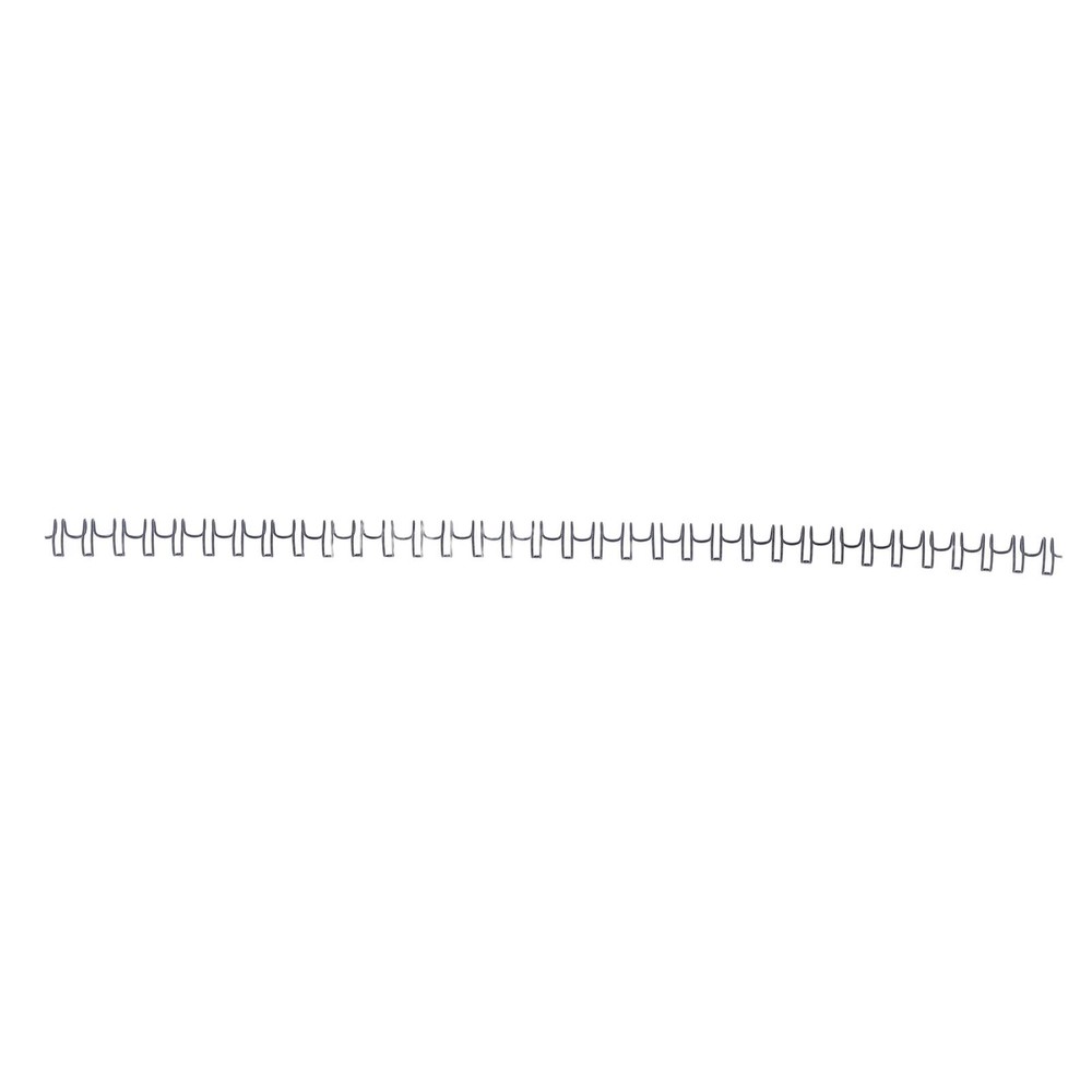 Black 100x Double Loop Wire Binding Spine 6.4mm Diameter 34 Teeth 3:1 Scale Comb