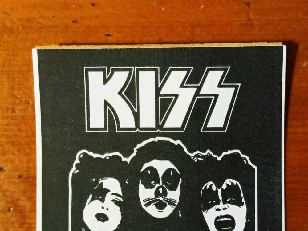 KISS Spring Tour '75 Backstage Sticker 2006 MTVN Kiss Catalog