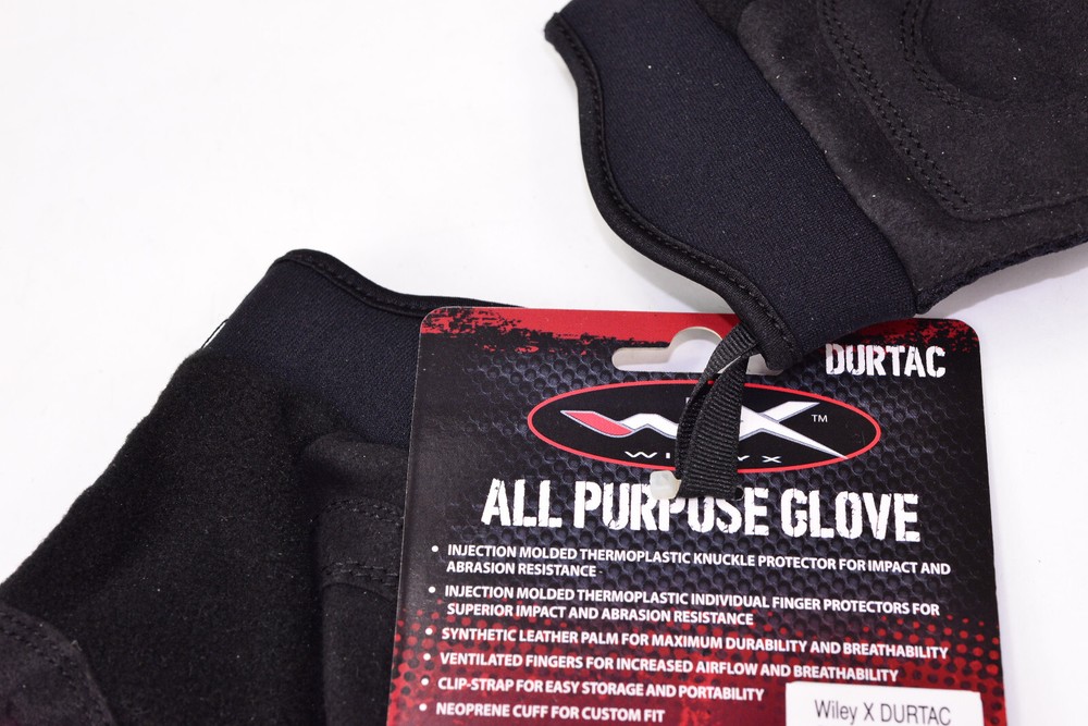 Wiley DURTAC Combat Gloves Tactical 2XL Knuckle Protector QUALITY