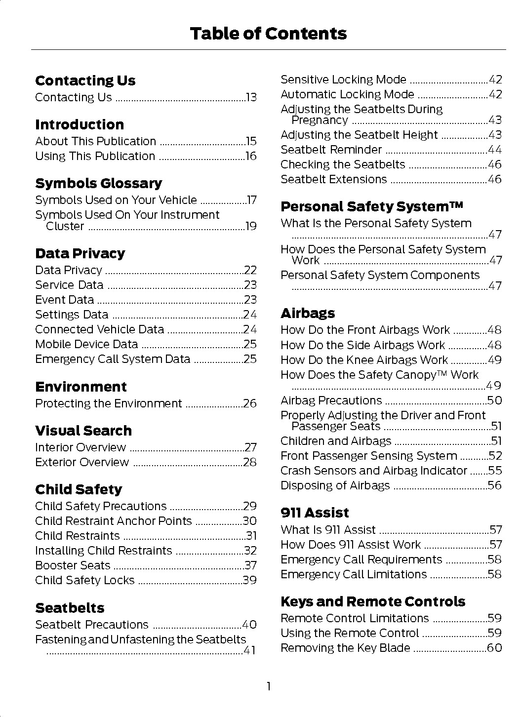 2025 Ford Bronco Sport Owners Manual User Guide