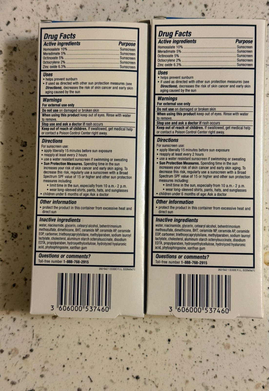 2 Pack CeraVe AM Facial Moisturizing Lotion 3 oz each NEW IN BOX FREE SHIPPING