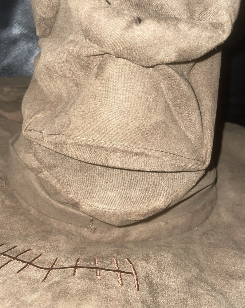 WIZARDING WORLD HARRY POTTER TALKING SORTING HAT BATTERIES INCLUDED WORKING