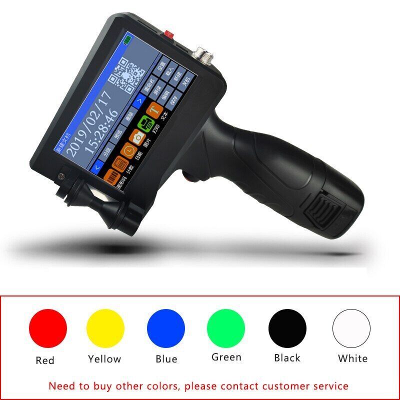 Hand-held Inkjet Printer Auto Conveyor Intelligent Printer Production Date