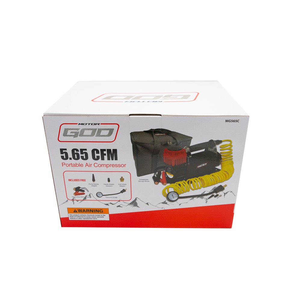MotorGod 5.65 CFM 12V DC Air Compressor