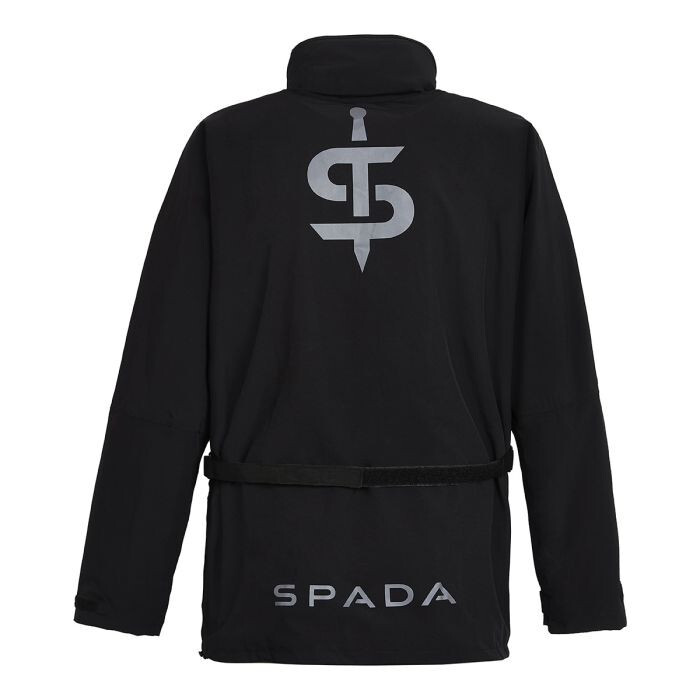 Spada Acqua Shield WP Motorcycle Waterproof Over Jacket Black MEDIUM