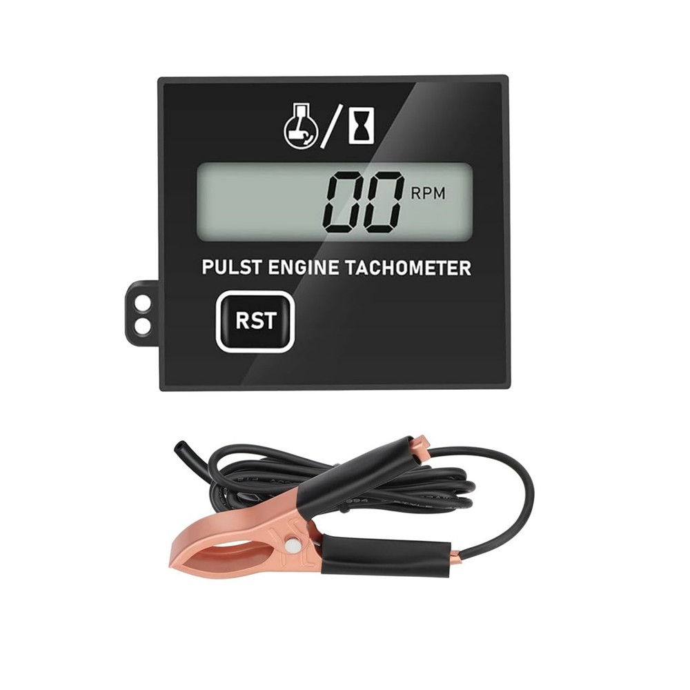 New Digital Chainsaw Tachometer Small Engine Tachometer For Tractor RV Chainsaw