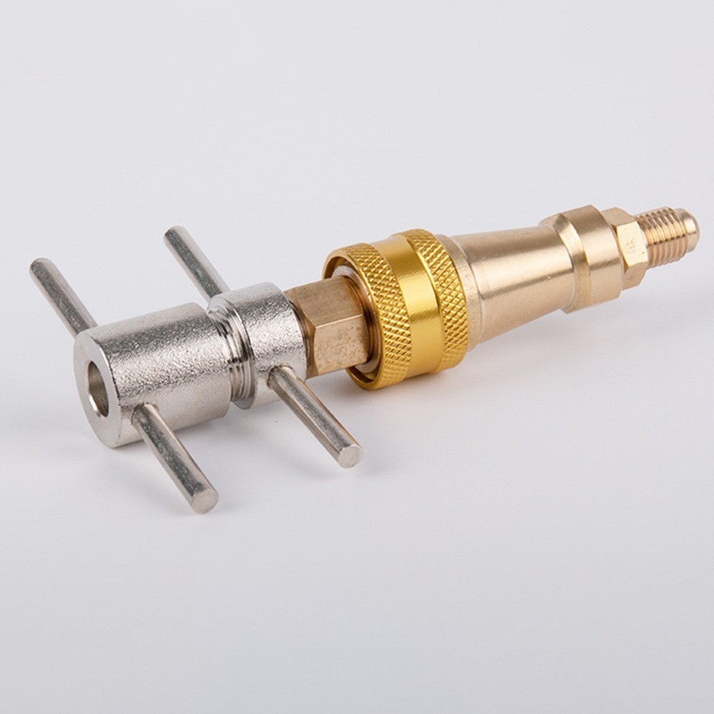 1/4 Inch Brass Quick Coupling for Refrigerator and Cleaning Applications
