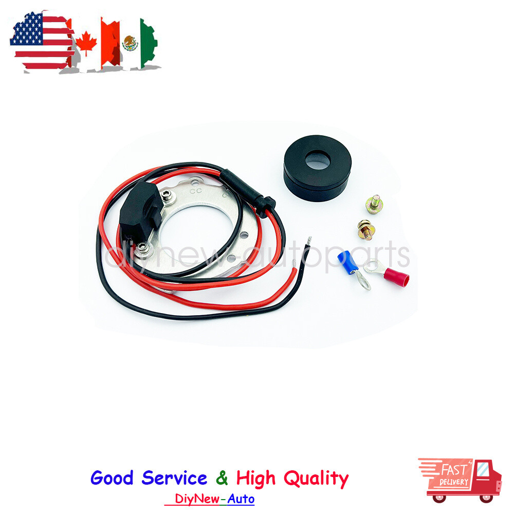 Replacement Electronic Ignition Conversion Kit 1244A Ignitor For Ford 4 Cyl US