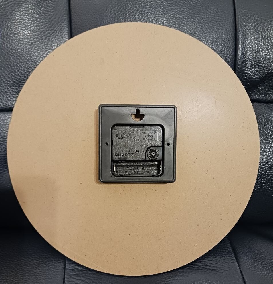 PARIS Wall clock, Round, 11 inch Battery Operated