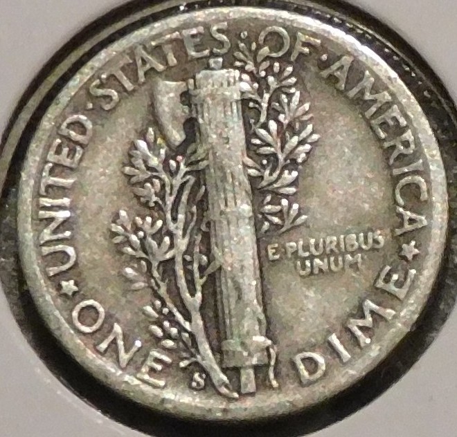 Silver Dime - Mercury - 1943-S [151]