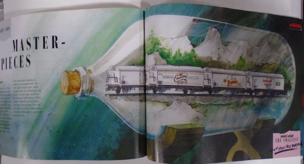 MARKLIN COMPLETE PROGRAM 1994/95 E MODEL RAILWAY PAPERBACK CATALOG