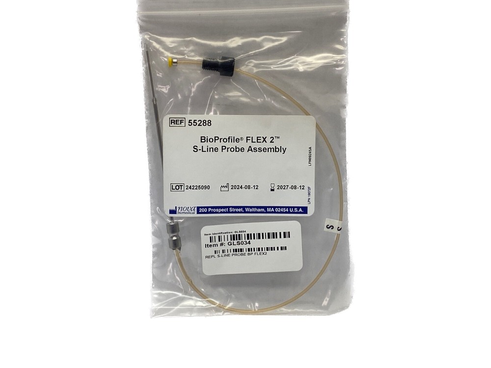 NEW NOVA BioProfile FLEX 2 S-Line Replacement Probe Assembly 55288
