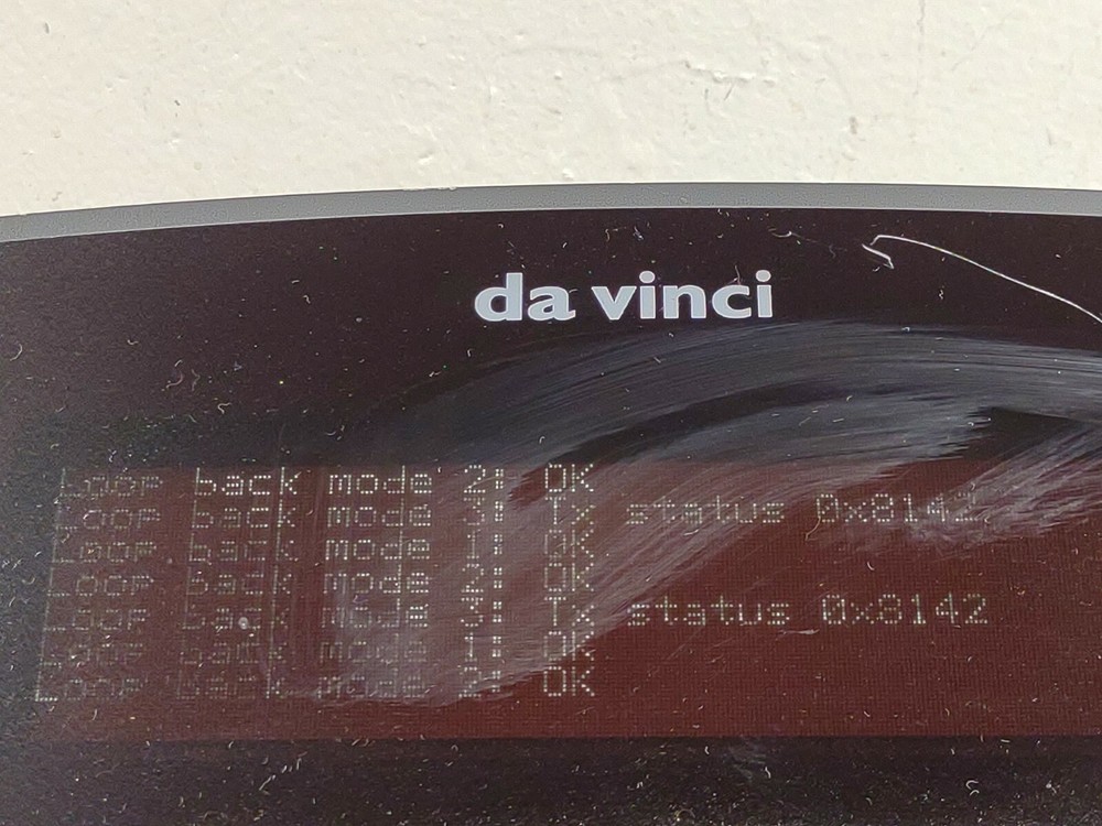 DAVINCI CONTROL PANEL BROADCAST EQUIPMENT --- NO POWER SUPPLY