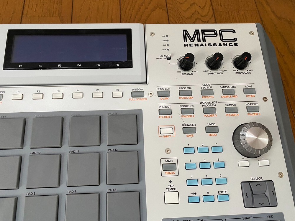 AKAI MPC RENAISSANCE Samplers Sequencers Professional MIDI Controller Working