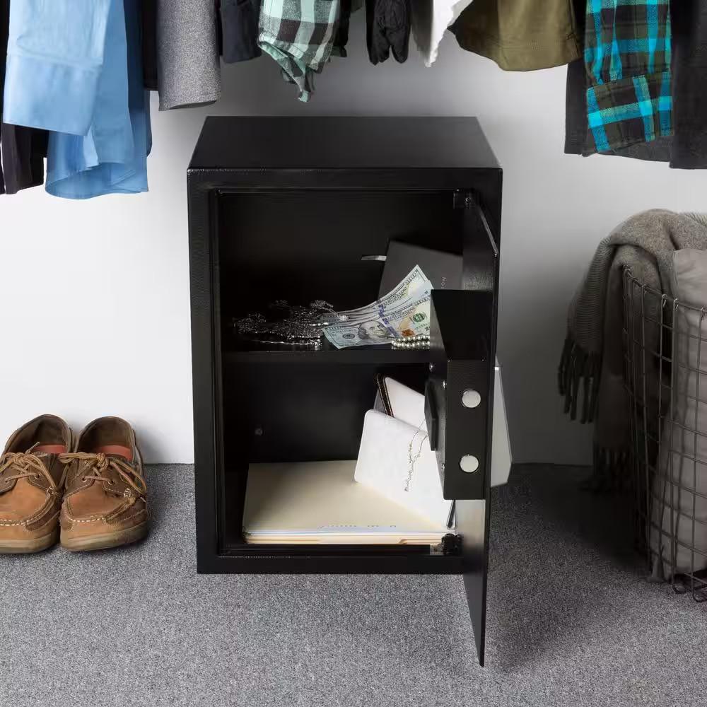 1.85 Cu. Ft. Electronic Extra Large Safe, Black