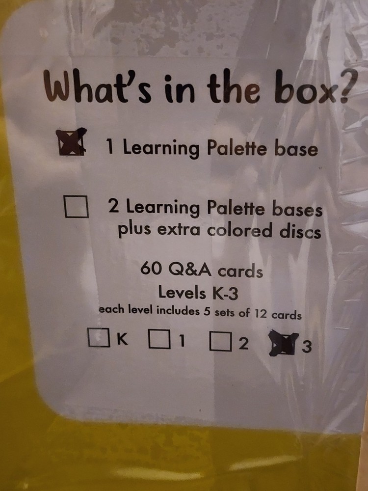 Learning PALETTE Reading Level 3 Self-Correcting Educational Fun & Engaging New