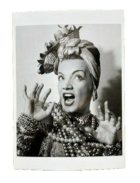 Carmen Miranda Postcard