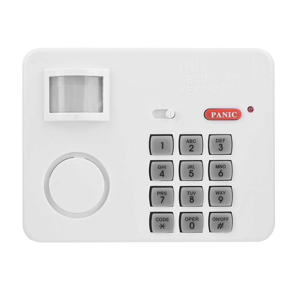 ♡ Wireless PIR Motion Sensor Alarm Password Home Security Keypad Remote