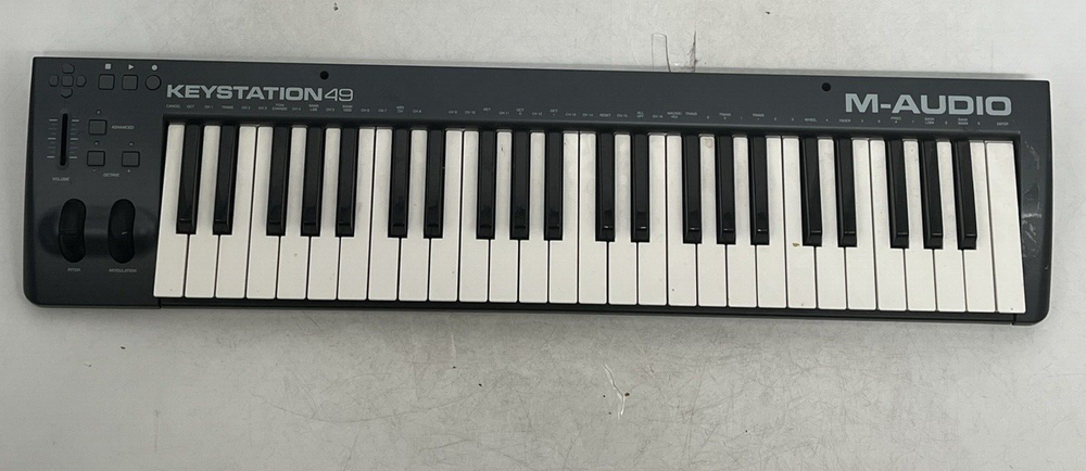 M-Audio Multicolor Keystation 49 MK2 USB MIDI Controller Keyboard