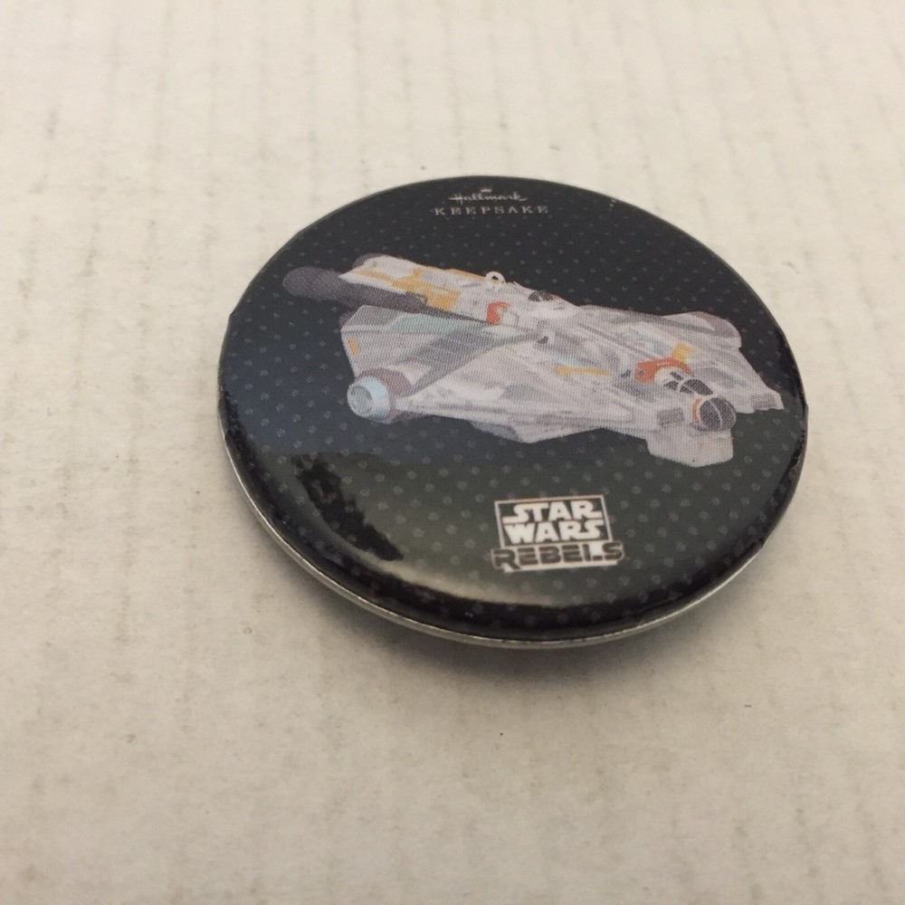 NEW Hallmark Keepsake Star Wars Rebels Ghost Promo 1.5'' Small Button