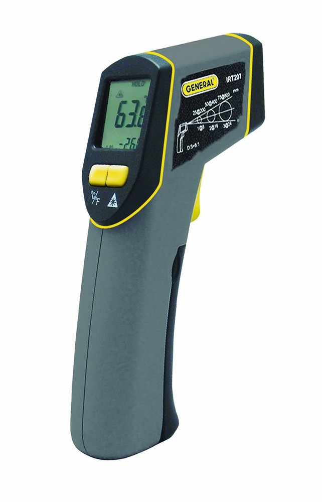 General Tools Non-Contact Digital Laser Temperature Gun, Thermal Mid-Range