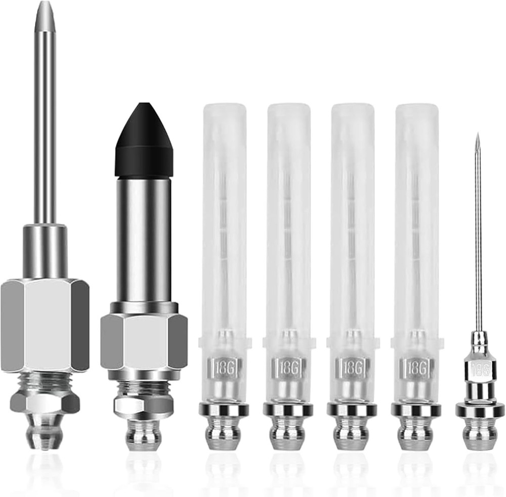 Grease Gun Needle Tip Adapter Kit