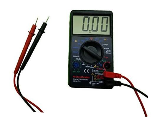 Large Screen Multimeter - Volts Ohms Amps Large Screen Multimeter PDM711