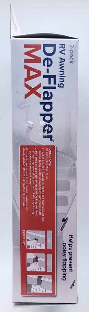 Camco RV Awning De-Flapper MAX Universal Kit 42251