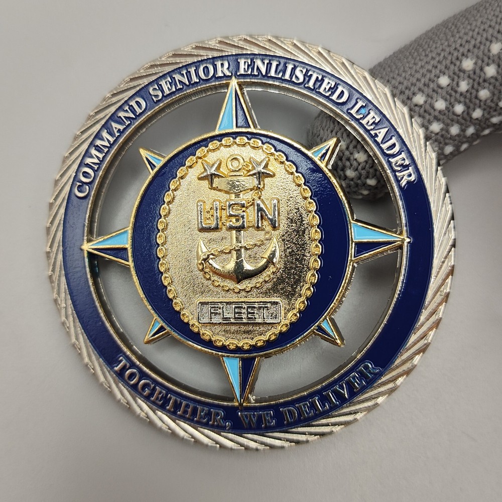 USN Transportation Command Challenge Coin
