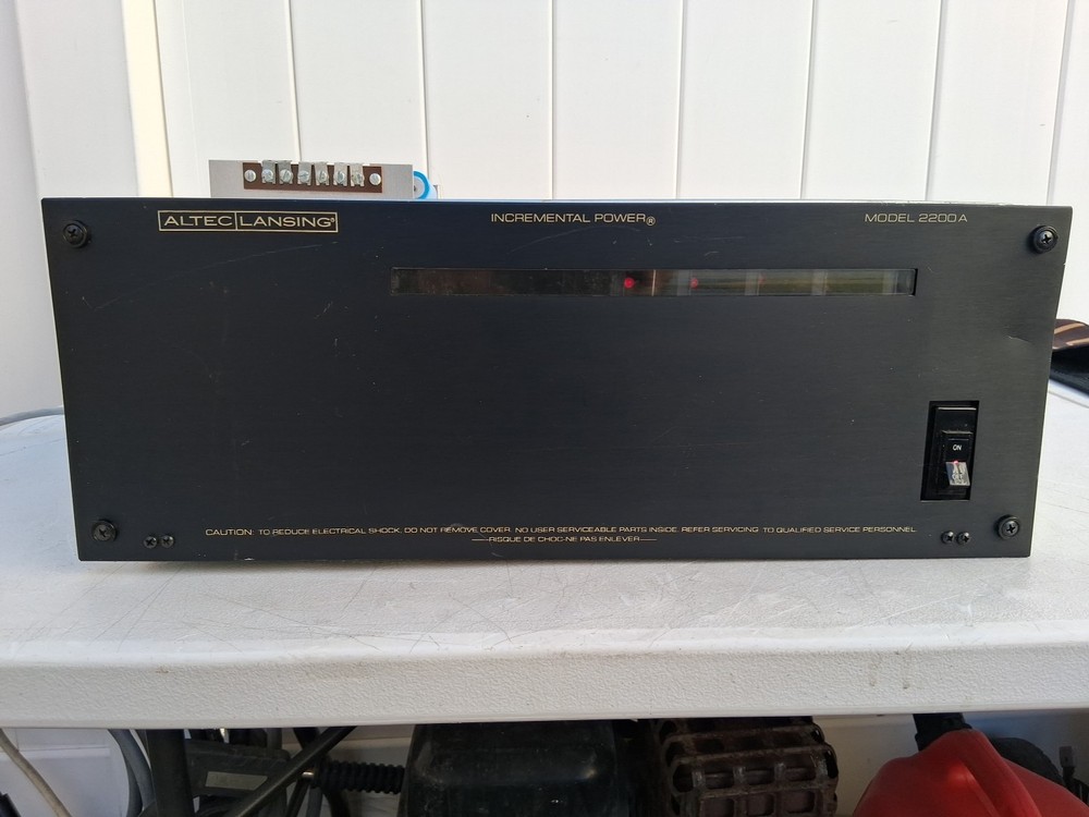 altec lansing incremental power model 2200a