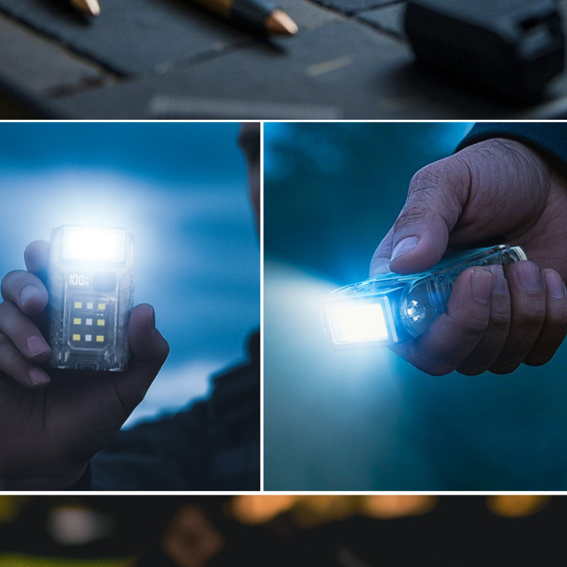 SMALL TORCH Mini Handheld Powerful LED Tactical Pocket Flashlight Bright