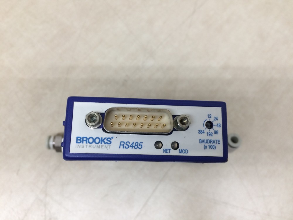 Brooks Instrument 24VDC 4800 Series Mass Flow Sensor Controller CO2 0-2 SLPM