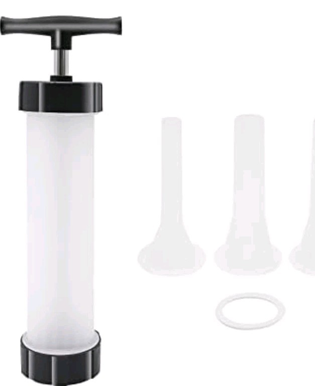 Sausage Maker Kitchen Stuffer Tool Manual Meat Filling...