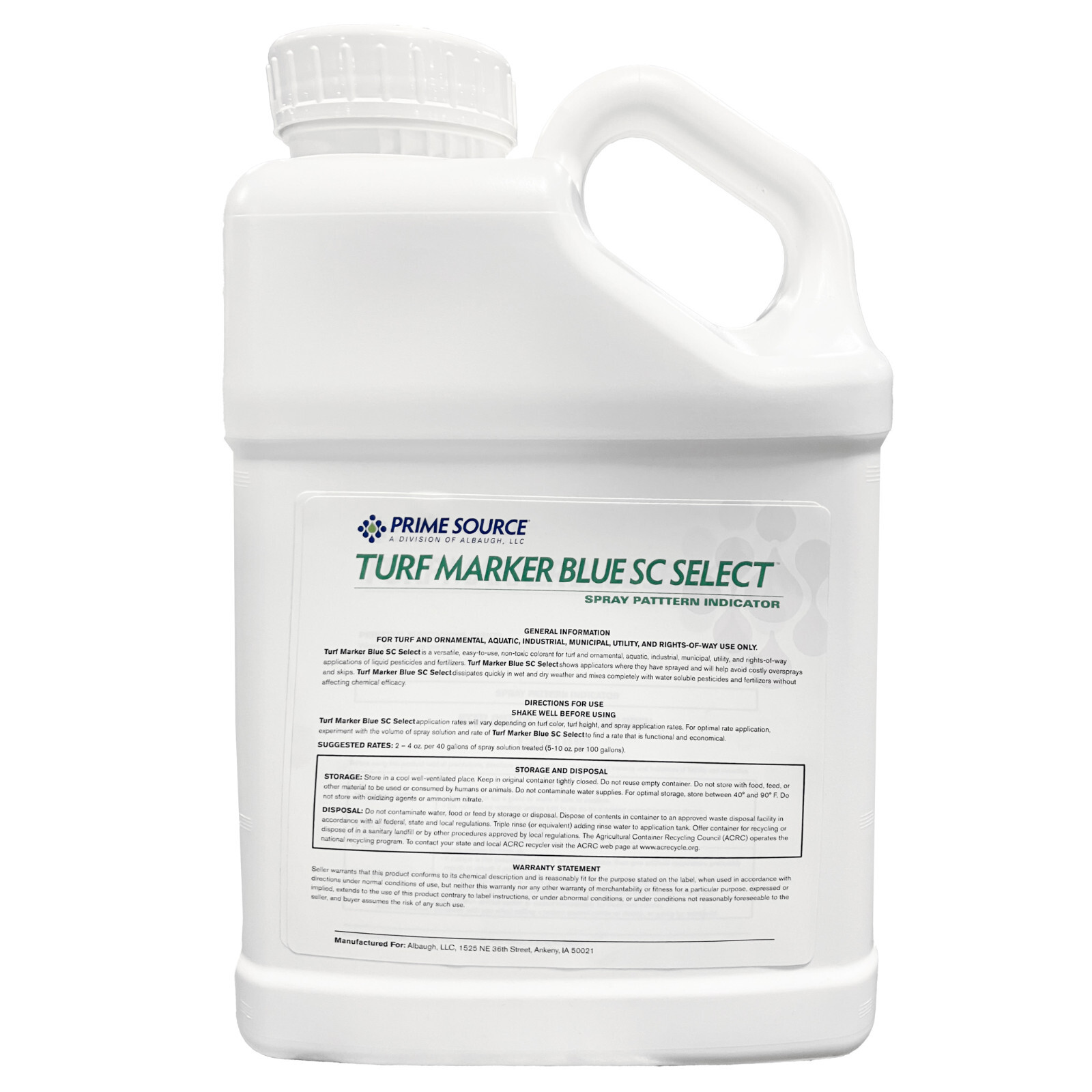 Prime Source Turf Marker Blue Spray Indicator - 1 Gallon