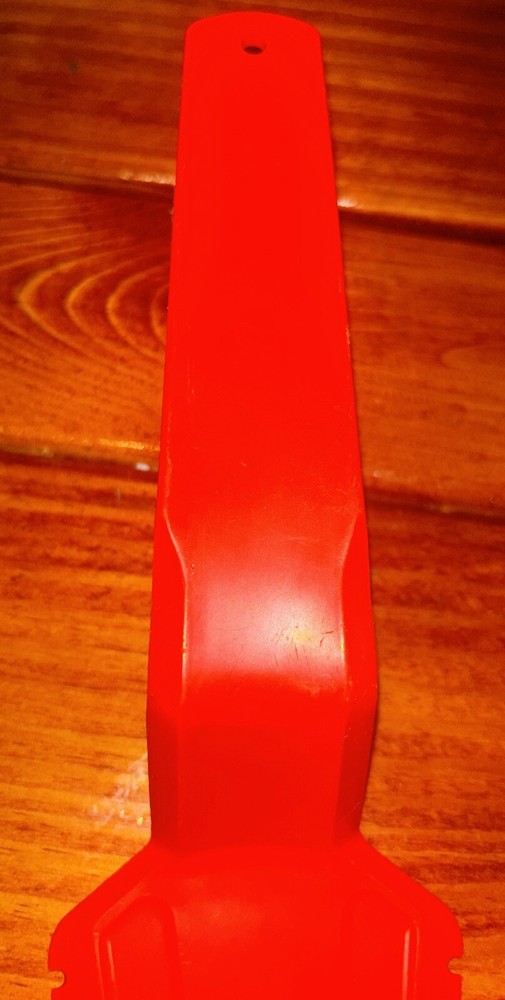 Vintage Tupperware Orange Cake Knife Pie Server