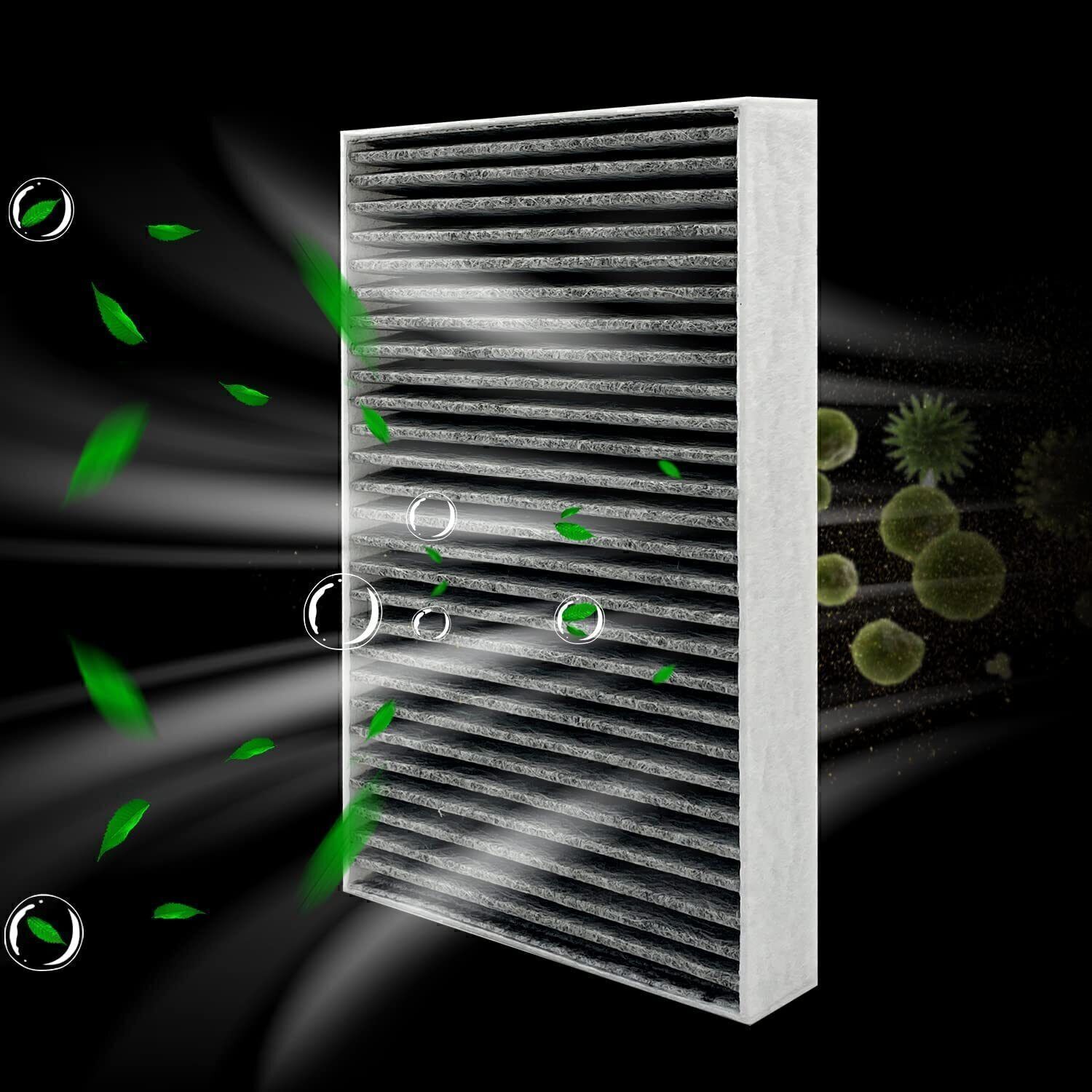 New For Toyota A/C CABIN Activated Carbon AIR FILTER 87139-YZZ20 87139-YZZ08 US