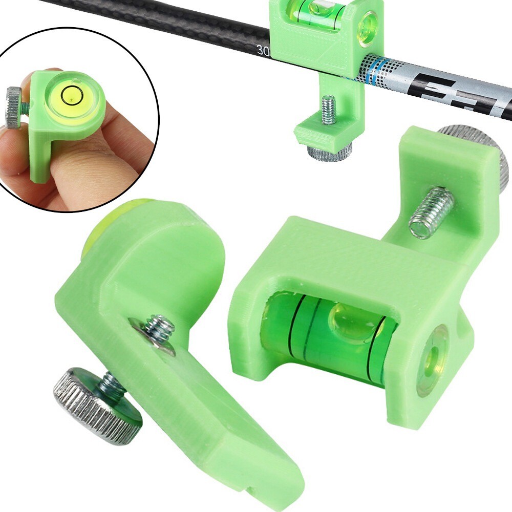 Compound Bow Archery String Level Combo Kit Nock Tuning Mounting Snap Hunting