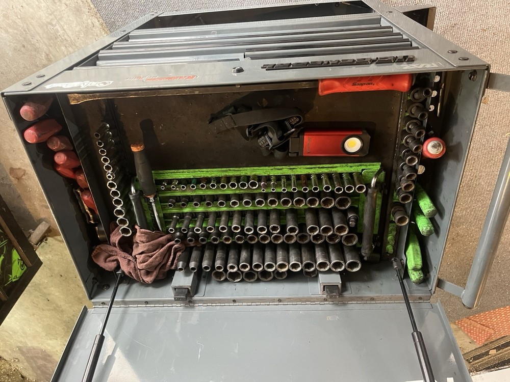 Snap On Tool Box And Us General Roll Cart